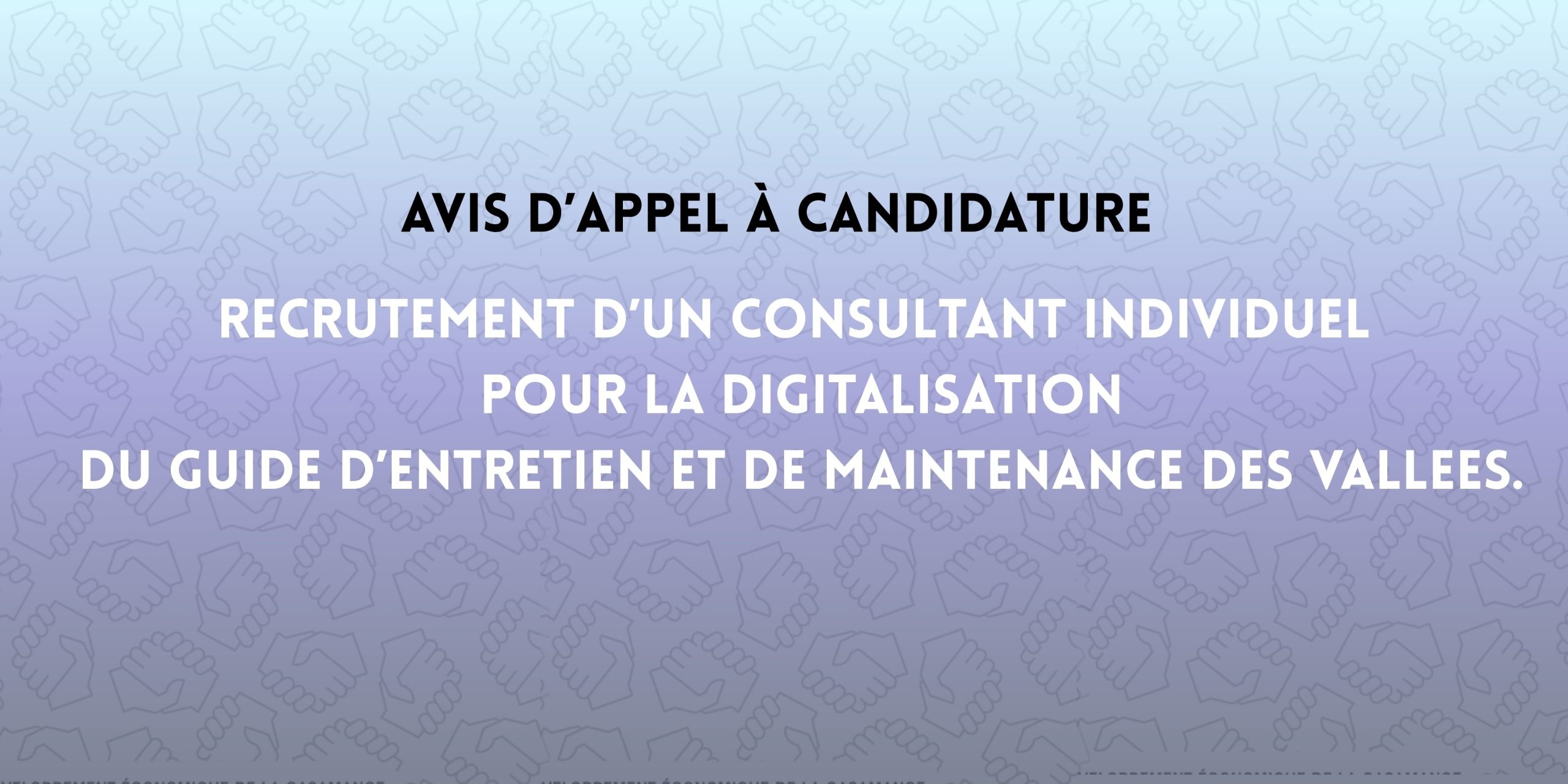 📢 Avis d’Appel à Candidature | PDEC